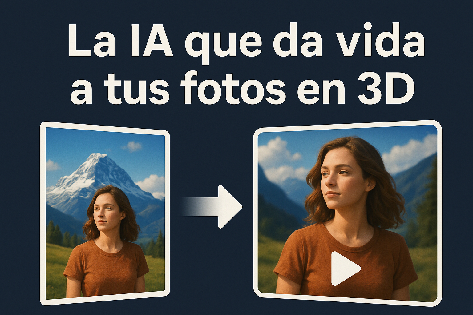 Esta IA convierte tus fotos en videos 3D que parecen sacados de una película