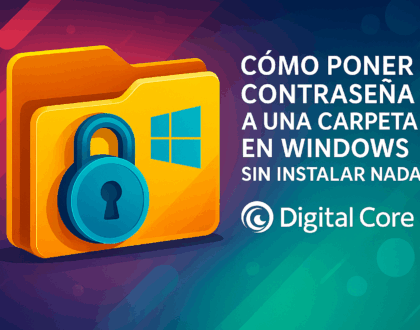 Cómo poner contraseña a una carpeta en Windows sin instalar nada